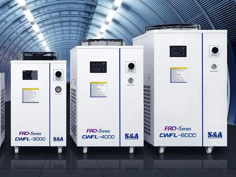 Assistenza chiller e impianti di refrigerazione per laser